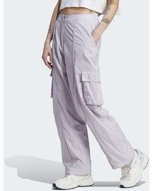 adidas Originals Premium Essentials Nylon Cargo Trousers - Grey