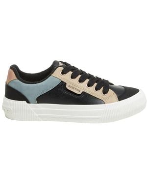 Rocket Dog Ladies Cheery Sporty Colour Block Trainers - Black