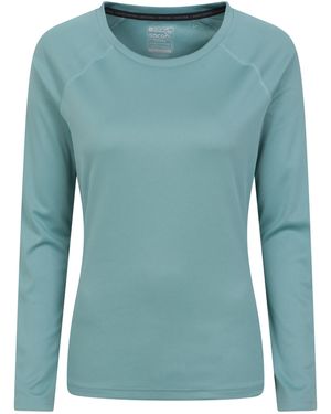 Mountain Warehouse 'Endurance' Top Sun Protection Breathable Sports Tee - Green