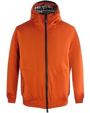 Aquascutum Active Hooded Rust Jacket - Orange