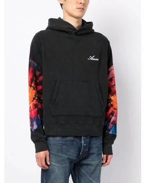 Amiri Spot Tie Dye Hoodie - Black