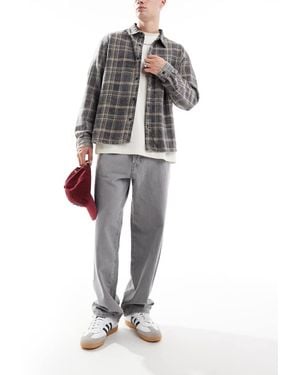 Only & Sons Fade Rigid Loose Fit Jeans - Grey
