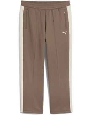 PUMA T7 Always On Relaxed Track Trousers - Brown