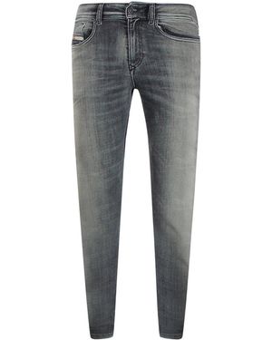 DIESEL 1979 Sleeker Denim Trousers Cotton - Grey
