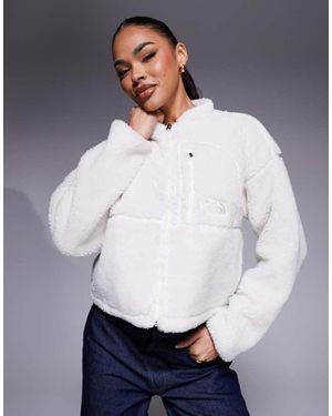 The North Face Extreme Pile Full Zip Borg Fleece Jacket - White