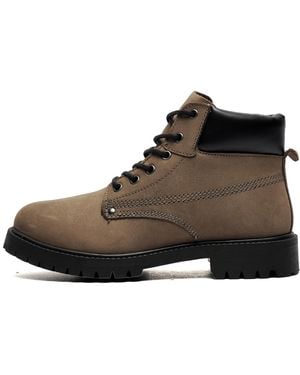 Red Tape Oaktrak Baxter Pro Leather By Boots - Black