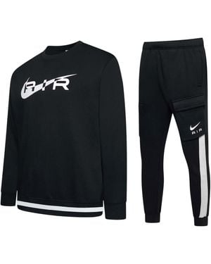 Nike Air Tracksuit Set Cotton - Black