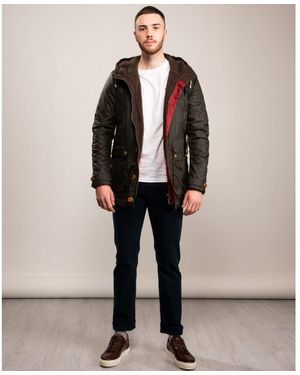 Barbour Game Parka - Natural