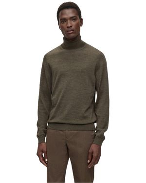 BOSS Musso P Crew Sweatshirt - Brown