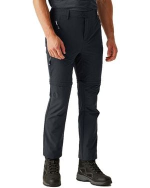 Regatta Highton Ii Active Stretch Zip Off Trousers - Black