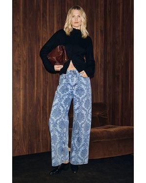 Grimelange Classic Straight Fit Jeans - Blue