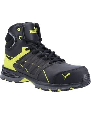 PUMA Velocity 2.0 Mid S3 Leather Boots - Blue