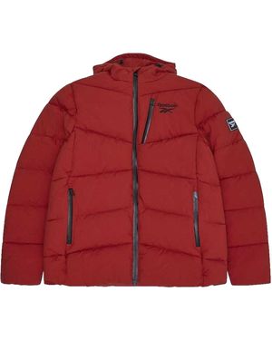 Reebok Stretch Padded Jacket - Red