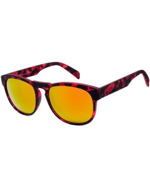 Italia Independent Sunglasses 54/18/140 Mm Acetate - Yellow