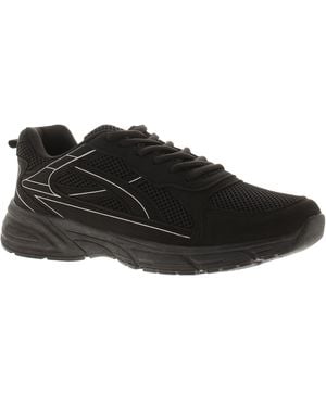 Surge Leightweight Trainers Rev Lace Up - Black