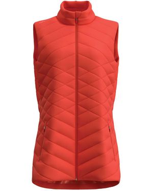 Forelson Ladies Burford Gilet Nylon - Red