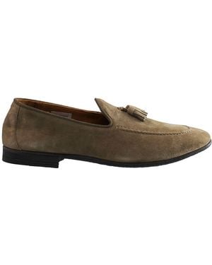 Hackett Tassel Roll Shoes Leather - Brown