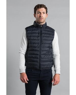 French Connection Superlight Puffer Gilet - Blue
