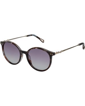 Zadig & Voltaire Ronde Zonnebril Szv322 Dames - Zwart