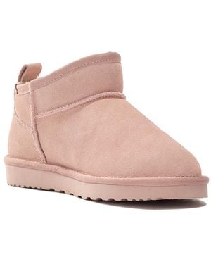 Aus Wooli Australia Sheepskin Classic Ultra Mini Boots Airlie - Pink