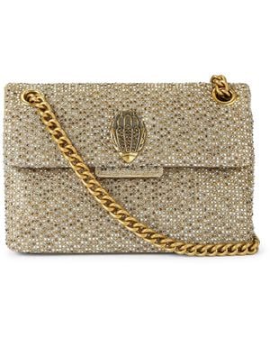 Kurt Geiger Fabric Mini Soho Bag - Natural