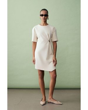 Dilvin Mini Shift Dress - Green