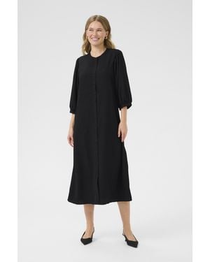 Kaffe Jurk Casual Fit Black Deep - Zwart