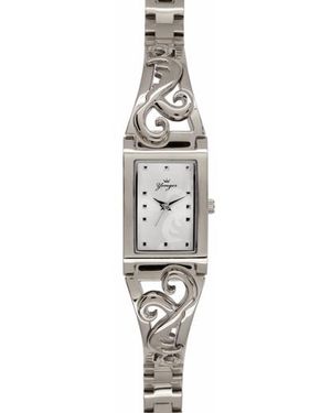 Yonger & Bresson And Watch With Dial Stainless Steel - White