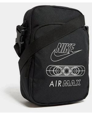 Nike Air Max Heritage 4 Litre Crossbody Bag - Black