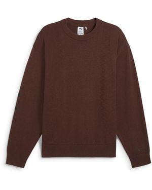 PUMA Palais Artisan Crew Top - Brown