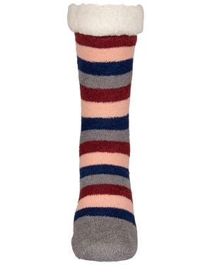 Trespass Adult Cinda Knee High Socks (Multicoloured) - Blue