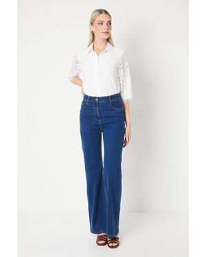 PRINCIPLES Wide Leg Jean - Blue