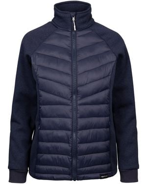 DLX Ladies Luisa Padded Fleece Jacket - Blue