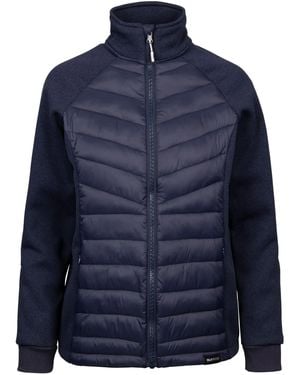 DLX Ladies Luisa Padded Fleece Jacket - Blue