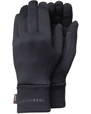 Trekmates Strath Quick Drying Gloves Lightweight Warm Hiking Walking Fleece - Blue