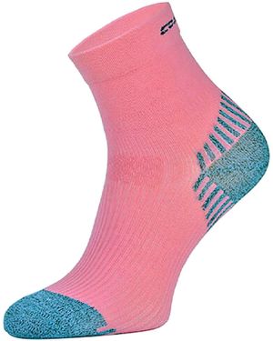 Comodo 1 Pack Low Cut Ankle Compression Running Socks - Pink