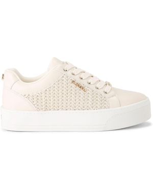 Carvela Kurt Geiger Sardinia Trainer Trainers - Natural