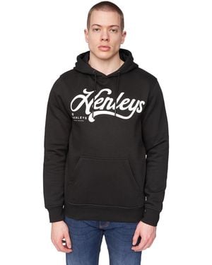Henleys Scripthen Hoodie - Black
