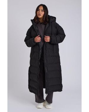 Urban Bliss Seamless Maxi Puffer Coat - Black