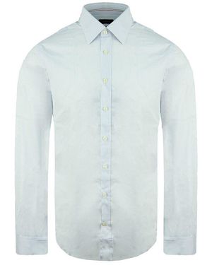 Hackett Collared Light Shirt - Blue