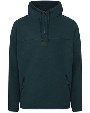 Timberland Silicon Badge Polar Fleece Hoodie - Green