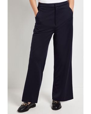 Wallis Petite Ponte Trouser - Blue