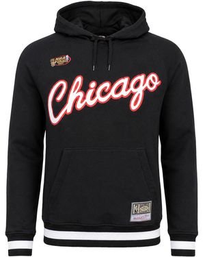 Mitchell & Ness Nba Chicago Bulls Gametime Hoodie - Black