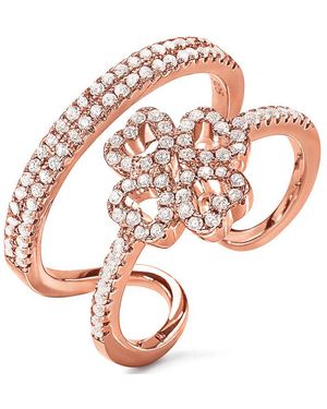 Folli Follie 3R17S015Rc-54 Ladies Ring - Pink