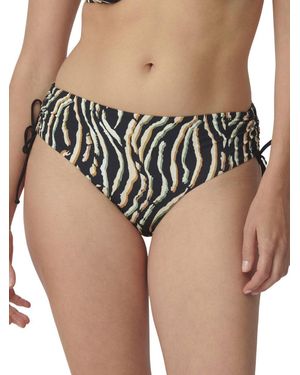 Triumph Charm Elegance 2.0 Midi Bikini Brief Dark Combination Polyamide - Black