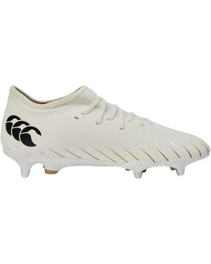 Canterbury Adult Speed Falcon Pro Soft Ground Rugby Boots - White