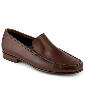 Jones Bootmaker Quint Casual Leather Slip-On Loafers - Brown