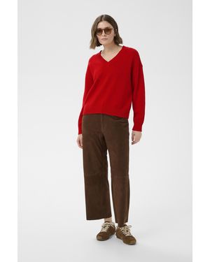 Part Two Pullover Bismilpw Pullover Loose Fit - Rood