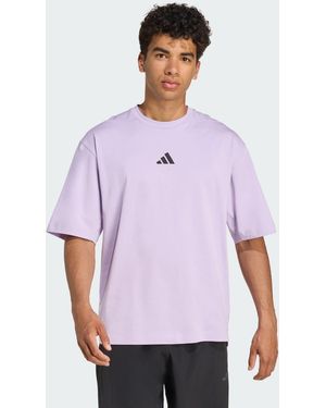 adidas Originals Primelift Workout Oversize Tee - Purple