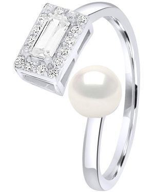 Ateliers Saint Germain Ring Adjustable Cubic Zirconia - White